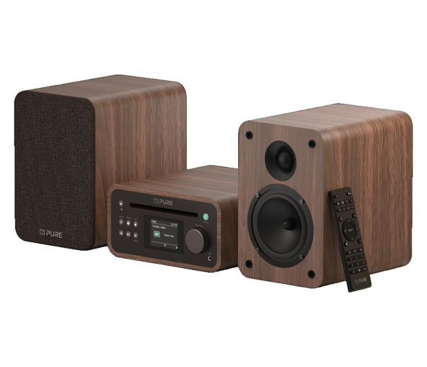 PURE Classic Stereo Mini Coffee Brown/Walnut - 1538387 - zdjęcie